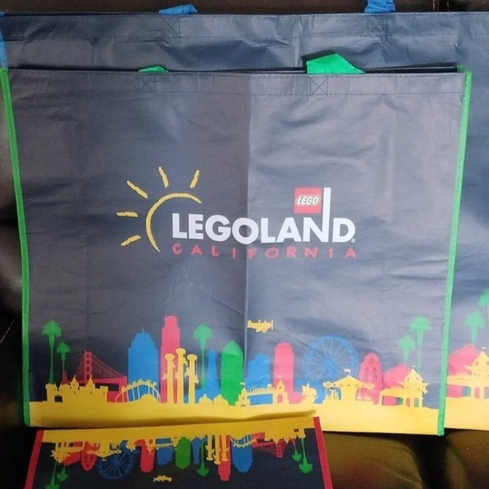 Legoland California Gift Bags, Set of 4: Small, Medium, Large & Extra Large